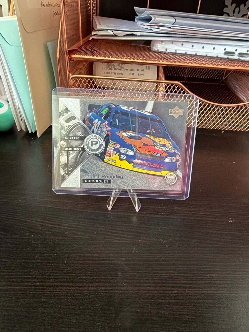 1998 Upper Deck Robert Pressley #29 Scooby Doo Power Plants Small Block Chevrole